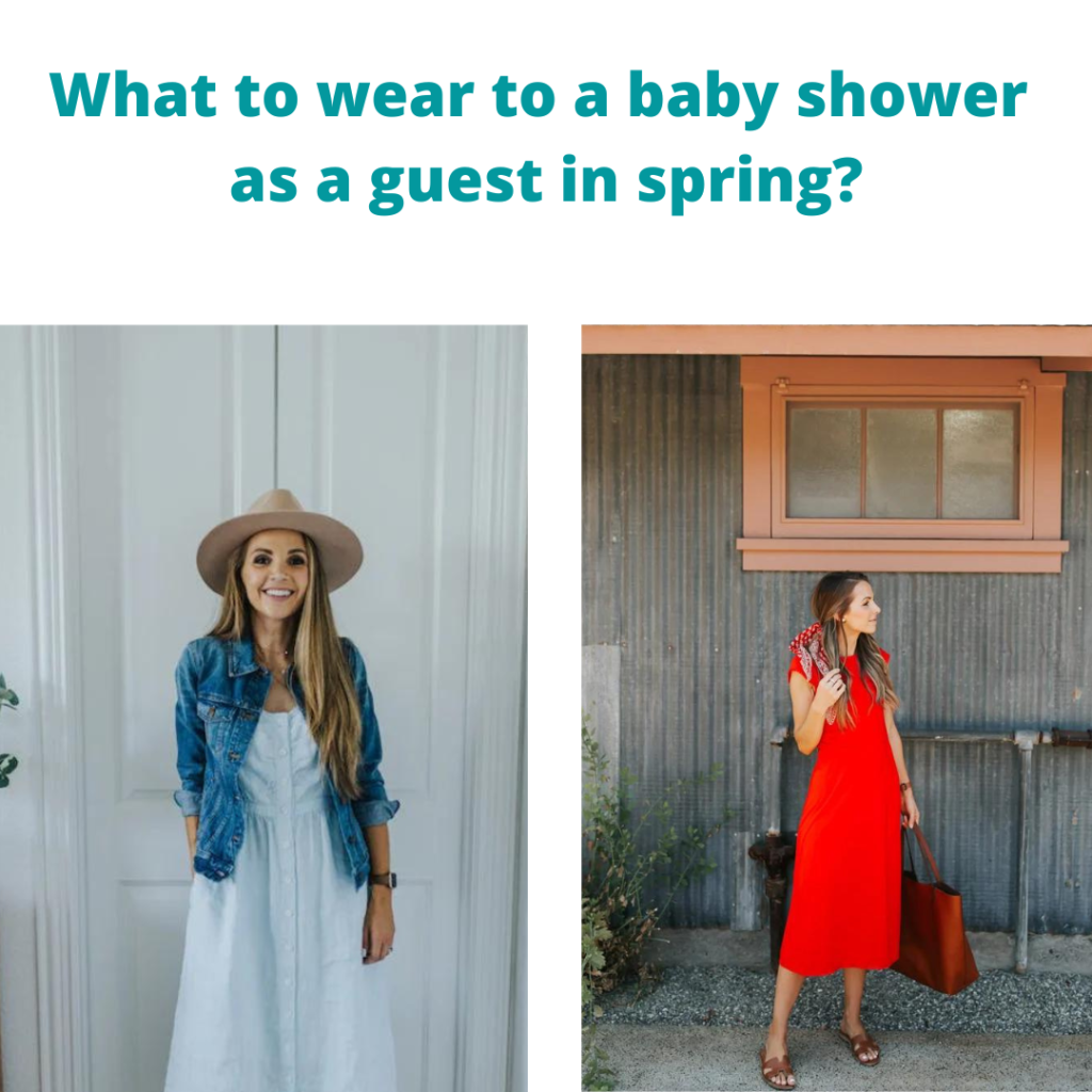 What to wear to a baby shower as a guest in spring