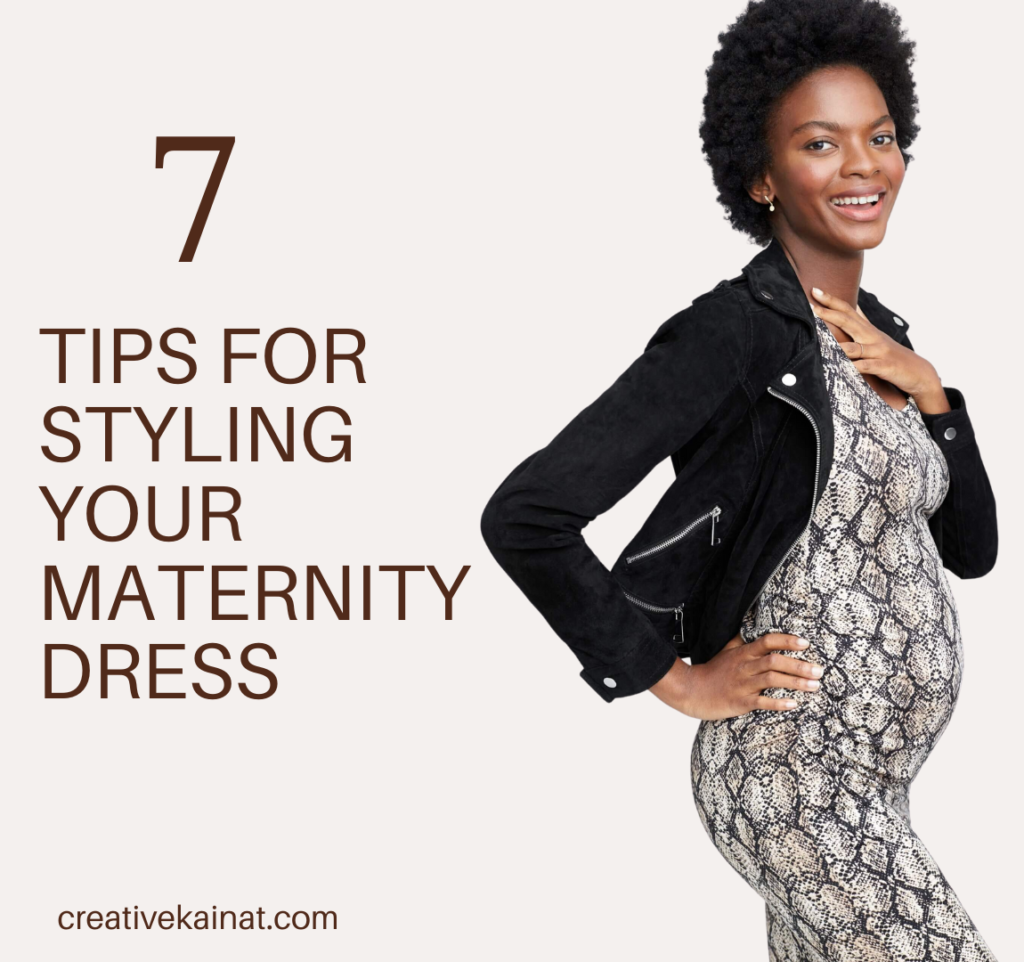 Tips for Styling Your Maternity Dress