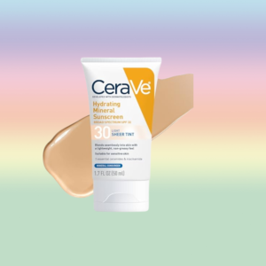 CeraVe Hydrating Mineral Sunscreen SPF 30 Sheer Tint