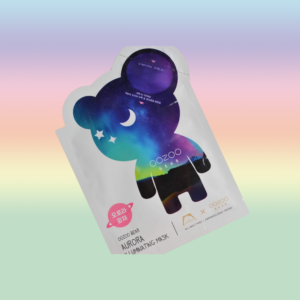 Oozoo Bear Aurora Illuminating Bubble Mask