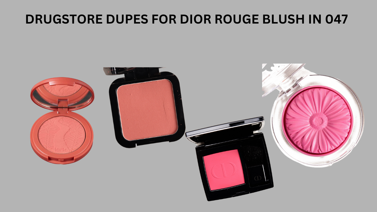Read more about the article DRUGSTORE DUPES FOR DIOR ROUGE BLUSH IN 047