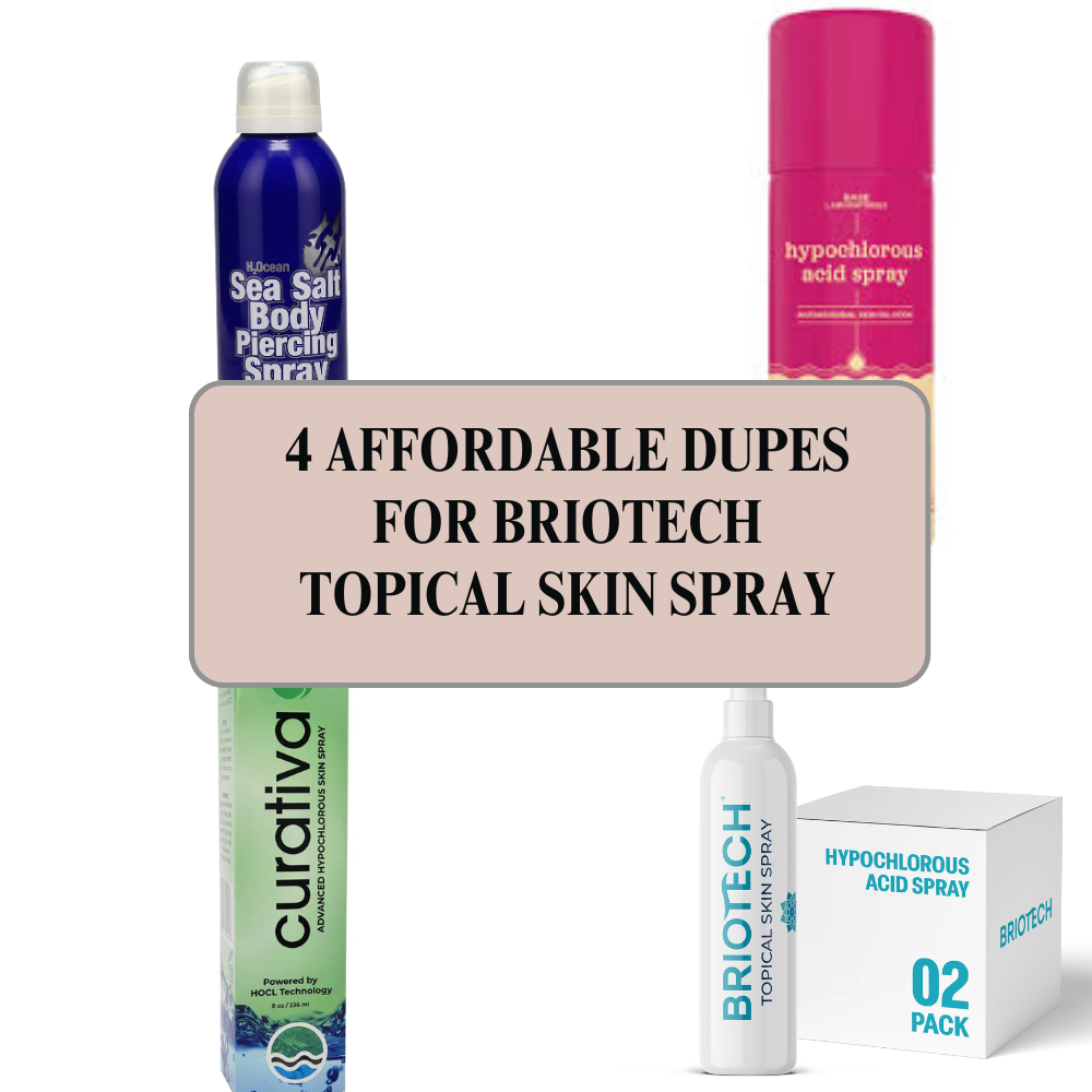 Read more about the article 4 Affordable Dupes for BRIOTECH Topical Skin Spray