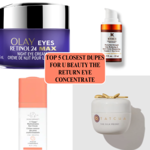 Read more about the article Top 5 Closest Dupes for U Beauty The Return Eye Concentrate