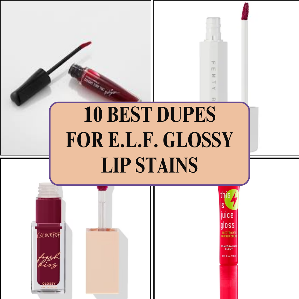 Read more about the article 10 Best Dupes for e.l.f. Glossy Lip Stains